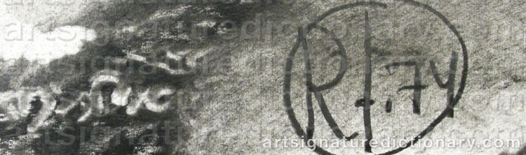 Signature by Roy FRIBERG
