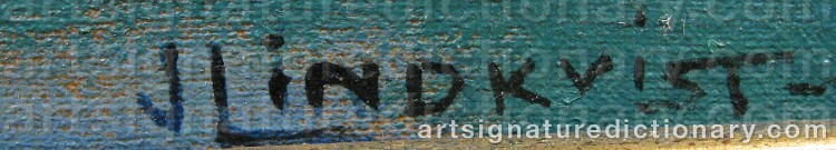 Signature by Jonas LINDKVIST