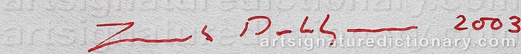 Signature by Jacob DAHLGREN
