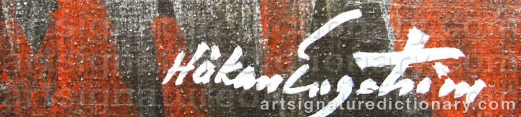 Signature by Håkan ENGSTRÖM