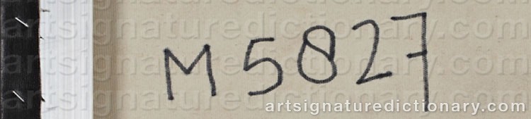 Authentic signature by Gloria Mills PETYARRE on  artwork