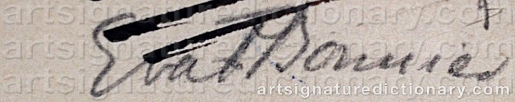 Signature by Eva BONNIER