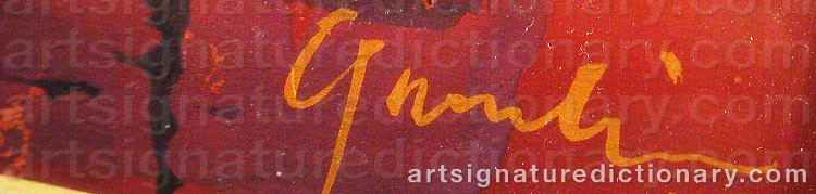 Signature by Yngve GAMLIN