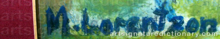 Signature by Monica LORENTZON