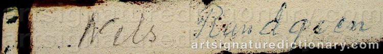 Signature by Nils ‘Björnjägaren’ RUNDGREN
