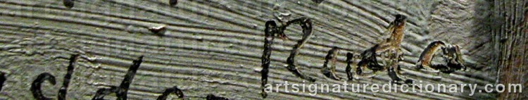 Signature by Gunnar RUDA