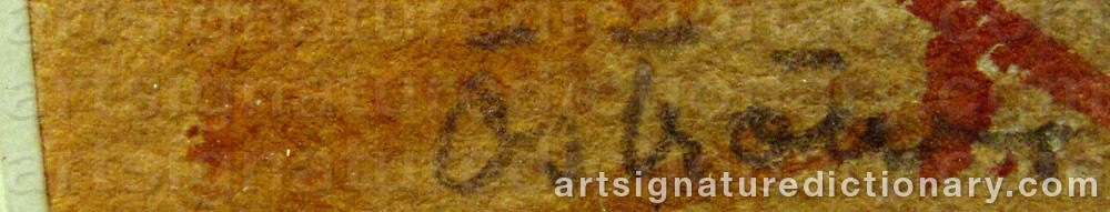 Signature by Folke ÖSTRÖM
