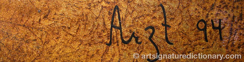 Signature by Ralf ARZT