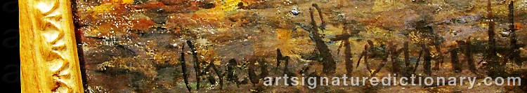 Signature by Oscar STENVALL