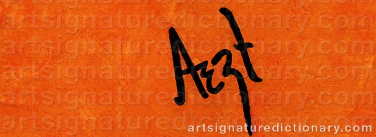 Signature by Ralf ARZT