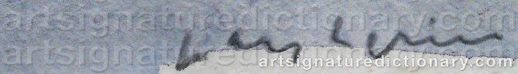 Signature by Lars LERIN