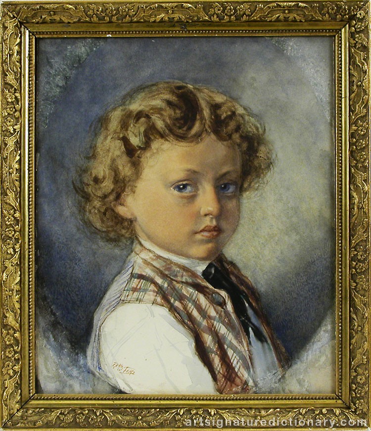 Close-up details showing Elizaveta Merkurevna BÖHM signature forgery characteristics