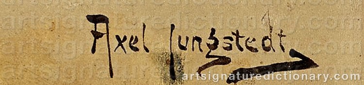 Signature by Axel JUNGSTEDT