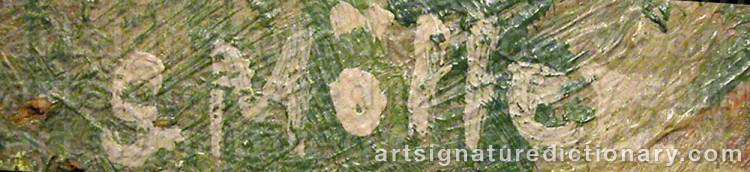 Signature by Sigurd MÖLLER