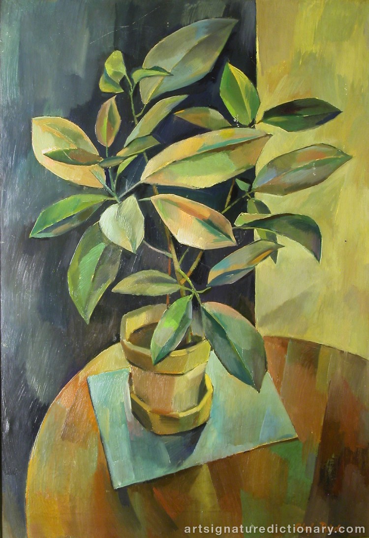 Close-up details showing Olaf RUDE signature forgery characteristics