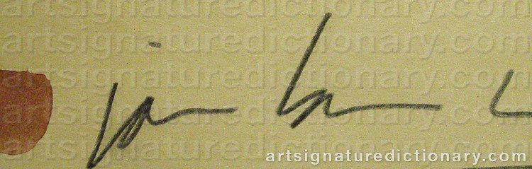 Signature by James BROWN