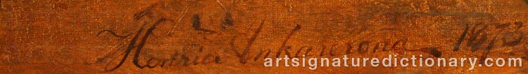 Signature by Henrik ANKARCRONA