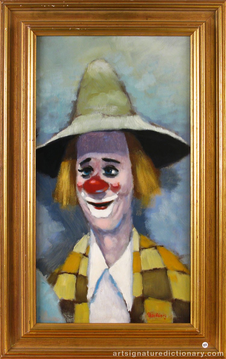 Close-up details showing Pelle ÅBERG signature forgery characteristics