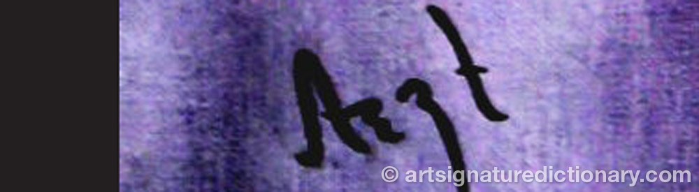 Signature by Ralf ARZT