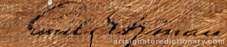 Signature by Emil EKMAN