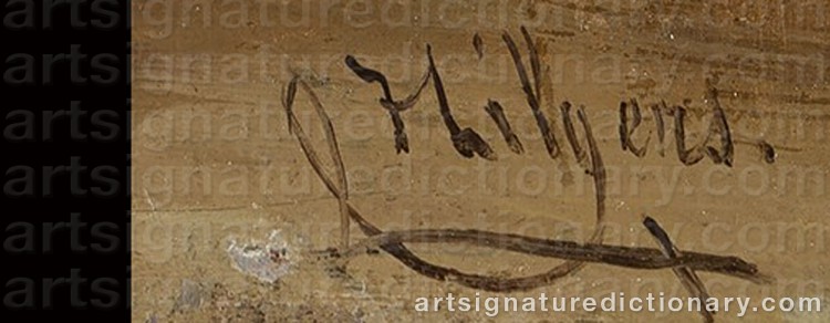 Signature by Carl HILGERS