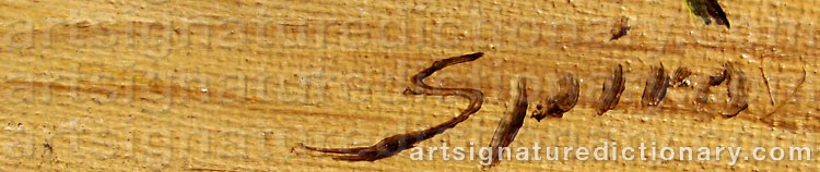 Signature by Georges SPIRO