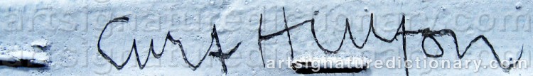 Signature by Curt HILLFON