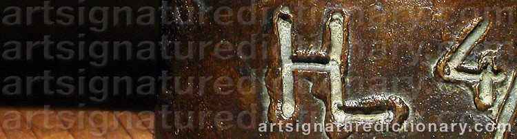Signature by Henri LAURENS