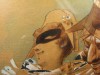 Close-up details showing Jules CHERET signature forgery characteristics