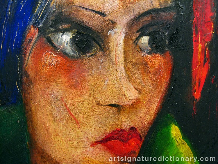 Close-up details showing Janis Ferdinands TIDEMANIS signature forgery characteristics