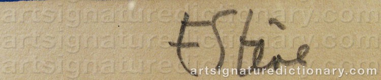 Signature by Maurice ESTEVE