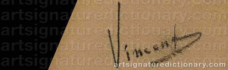 Signature by Vincent Van GOGH