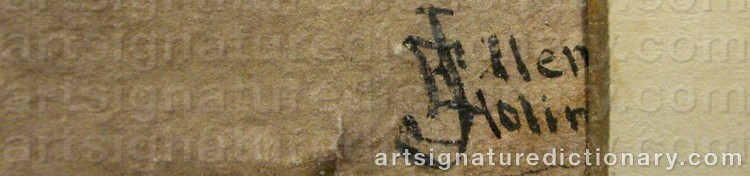 Signature by Ellen JOLIN
