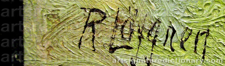 Signature by Robert LÖFGREN