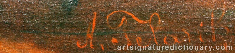 Signature by Alois TELARIK