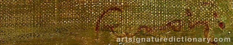 Signature by Pierre Auguste RENOIR