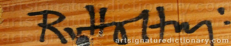Signature by Ragnar Von HOLTEN