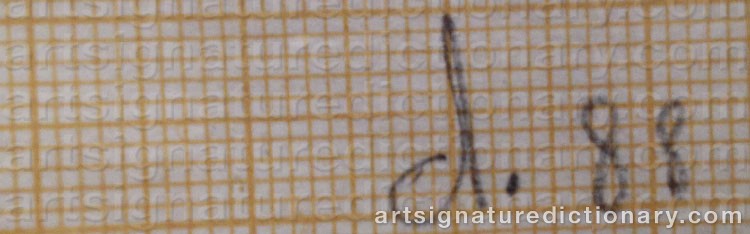 Signature by Jirí Georg DOKOUPIL