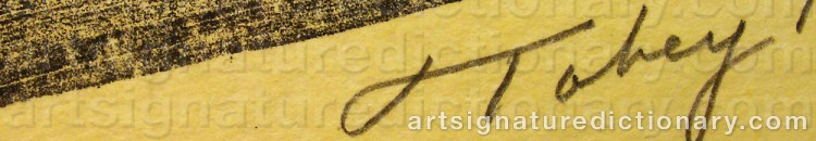 Signature by Mark TOBEY