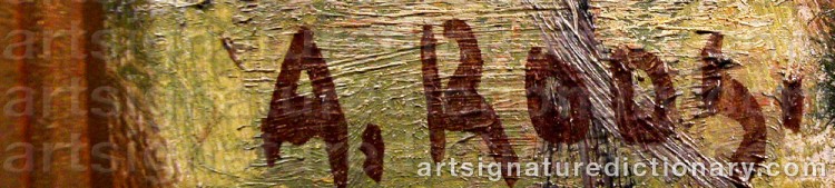 Signature by Alexander ROOS
