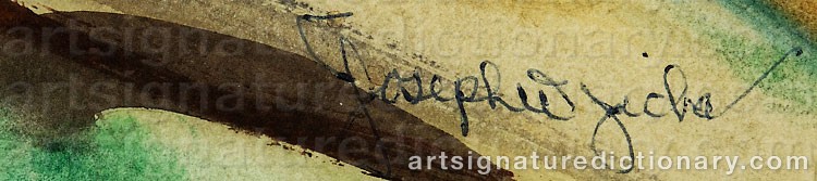 Signature by Joseph JICHA