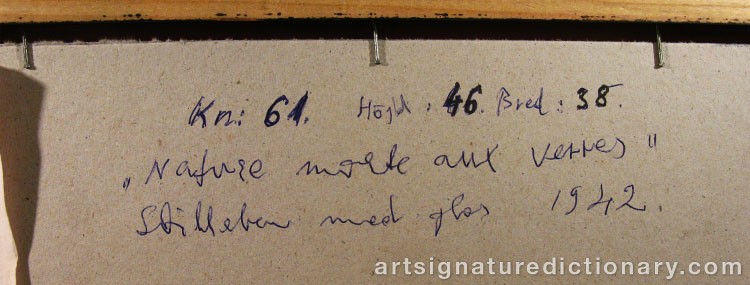 Close-up details showing Georges BRAQUE signature forgery characteristics