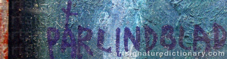 Signature by Pär LINDBLAD