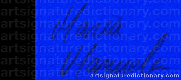 Signature by Maria Manuela VINTILESCU