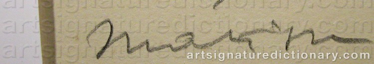 Signature by Henri MATISSE