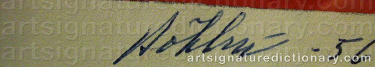 Signature by Per-Erik BÖKLIN