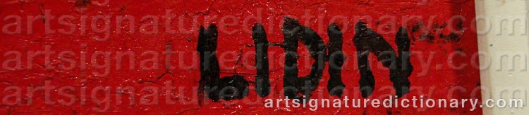 Signature by Rolf LIDIN