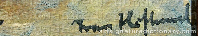 Signature by Ivan HOFLUND