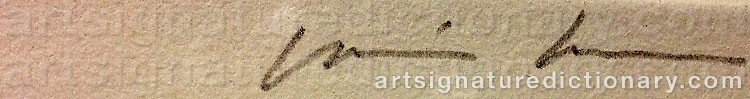 Signature by James BROWN
