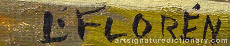 Signature by Lars FLORÉN